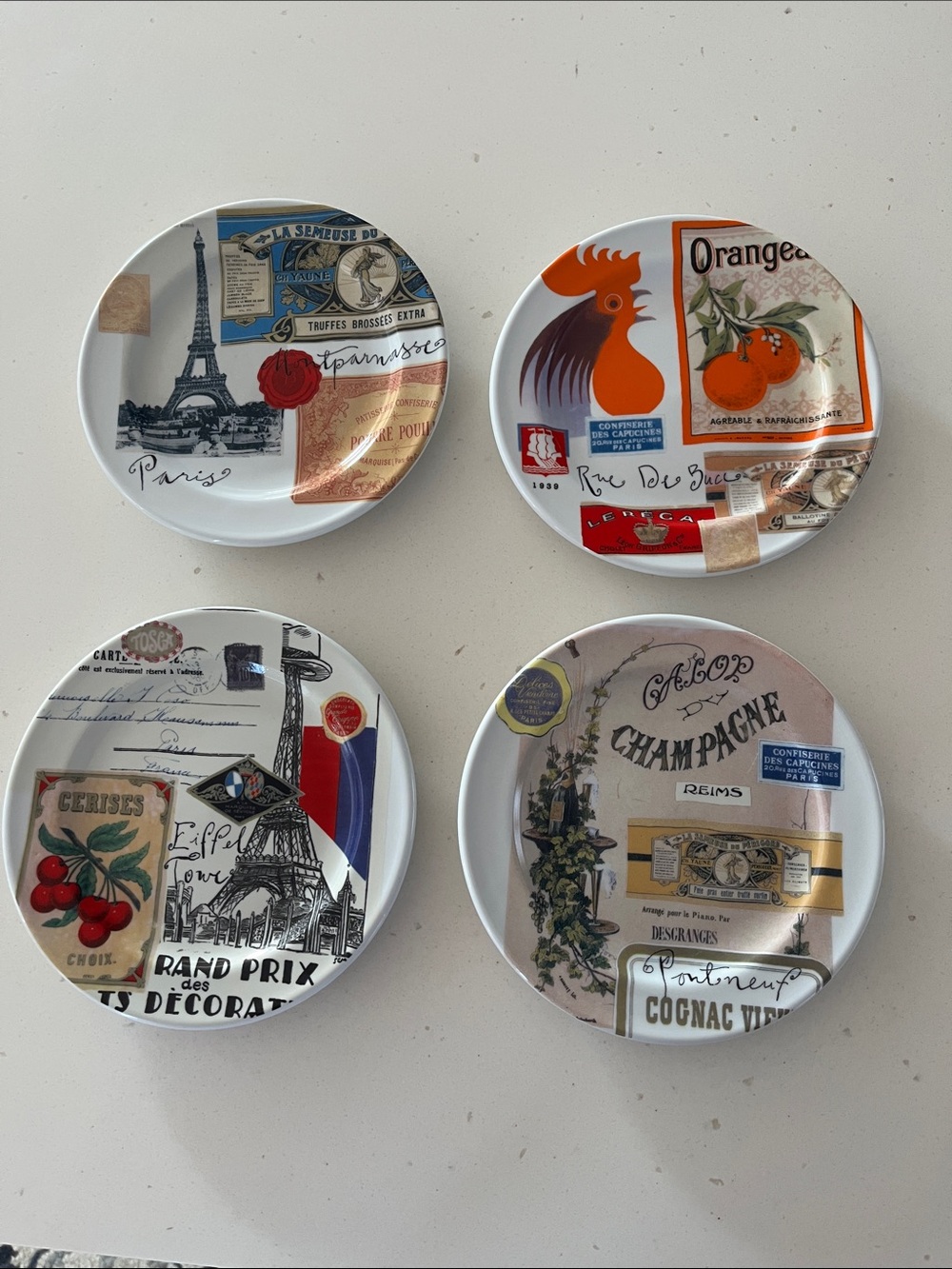 Vintage Cocktail/Appetizer Dishes